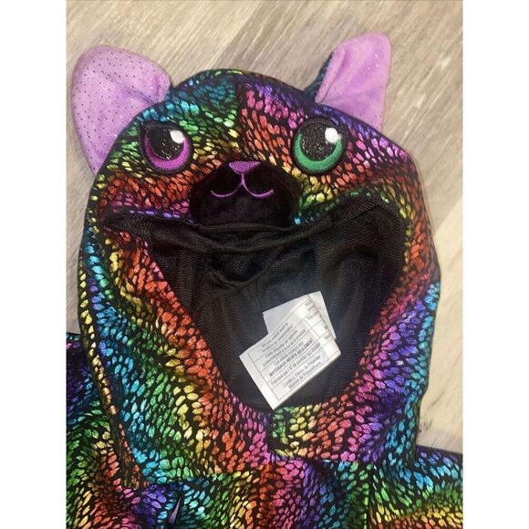Spirit Halloween Kids Rainbow Cat Costume Size 12-18 Months Dress Up Party - Picture 5 of 6